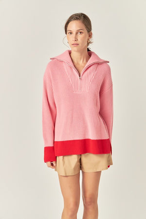 Louanne Contrast Pullover