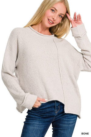 Asymetrical Hem Sweater