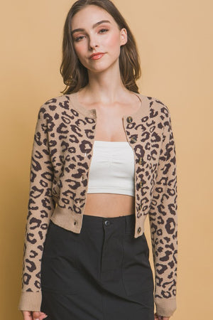 Leopard Cardigan