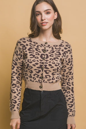 Leopard Cardigan