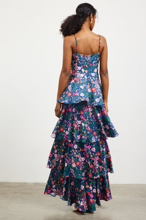 Natalia Floral Tiered Dress