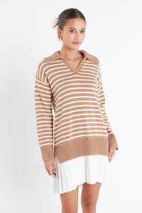 Tenny Pleated Sweater Dress