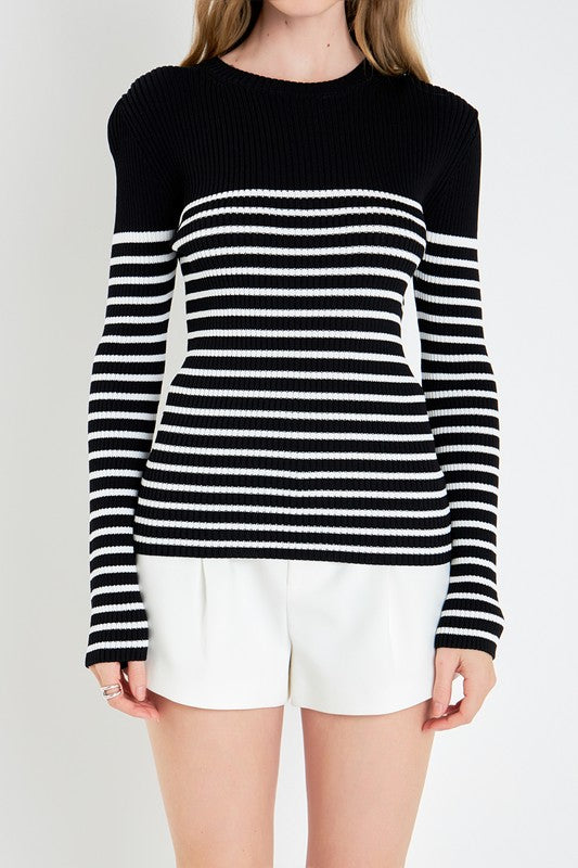 Parie Striped Pullover