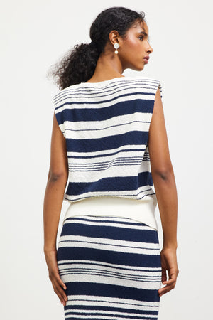 Sandrie Striped Top