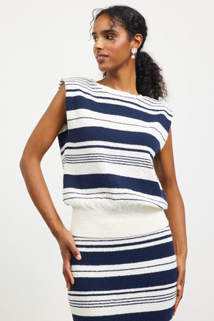 Sandrie Striped Top