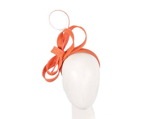 Max Alexander by Cupids Millinery Melbourne - Large loops and feather fascinator