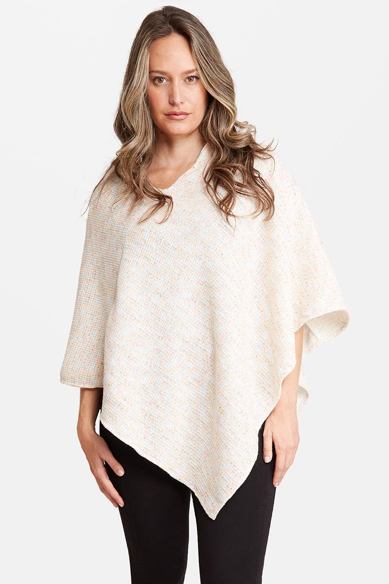 Chenille Confetti Poncho