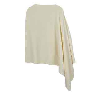 Light Tone Solid Diamond Shape Scarf Poncho