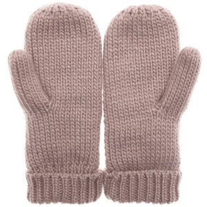 Winter Gloves Cable Knit Mittens with Fleece Lined