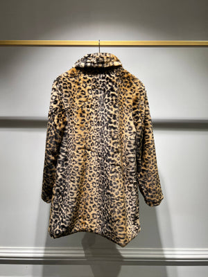 Za Za Leopard Coat