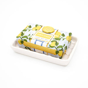 Lemon Ginger Wrapped Bar Soap