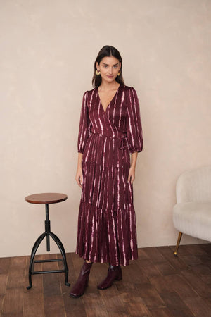 Ana Long Wrap Dress