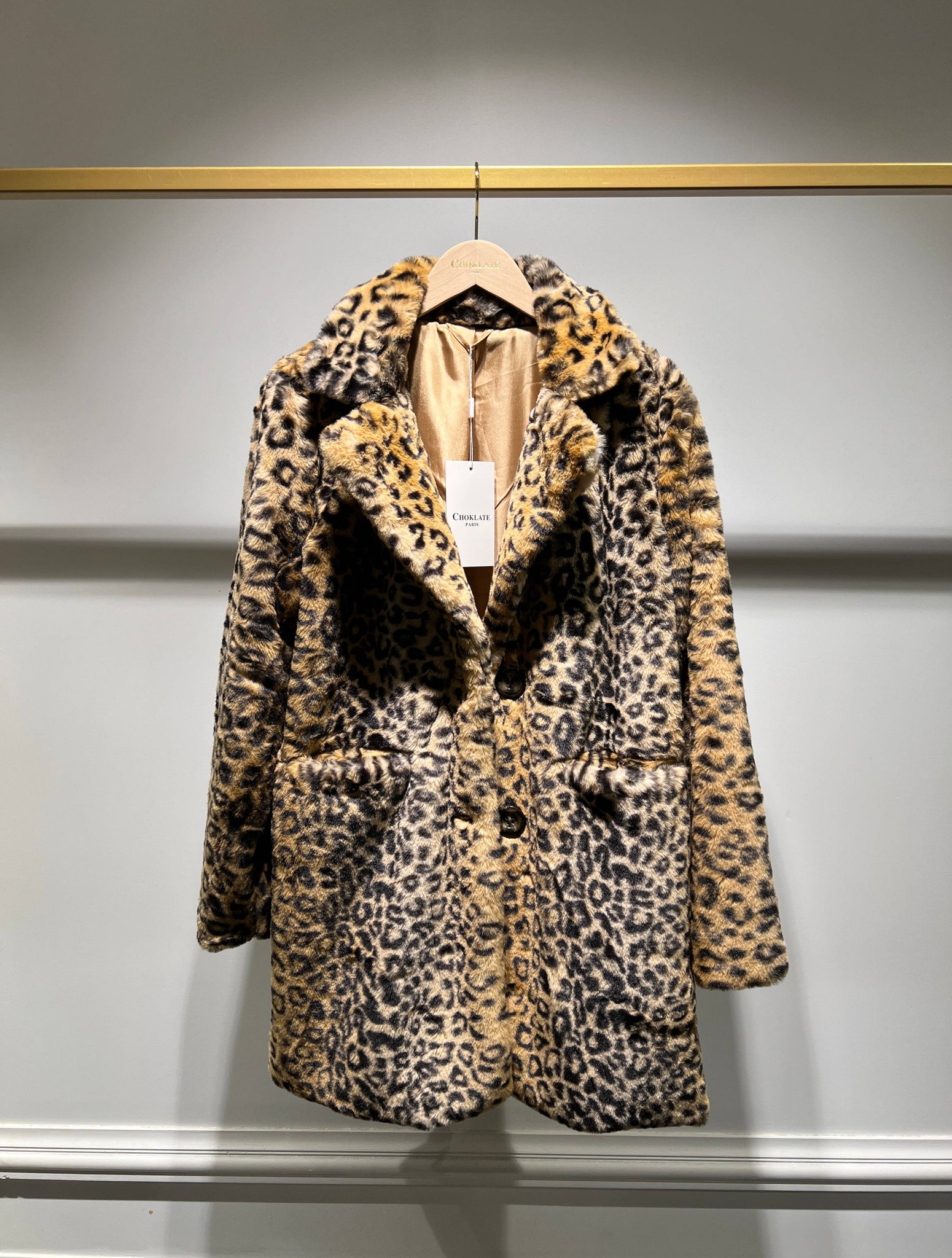 Za Za Leopard Coat