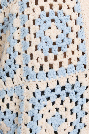 Sky Crochet Cardigan