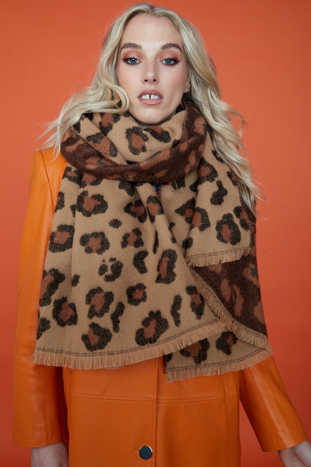 Leopard Cashmere Wrap