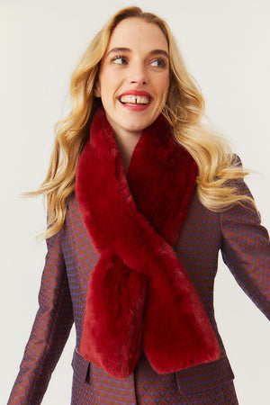 Faux Fur Scarf- 2 colors