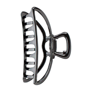 KITSCH - Open Shape Claw Clip - Hematite