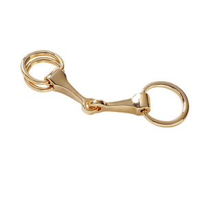 Hermes Horse-bit Gold Scarf Ring + Free Shipping